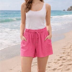 #131 GAUZE SHORTS